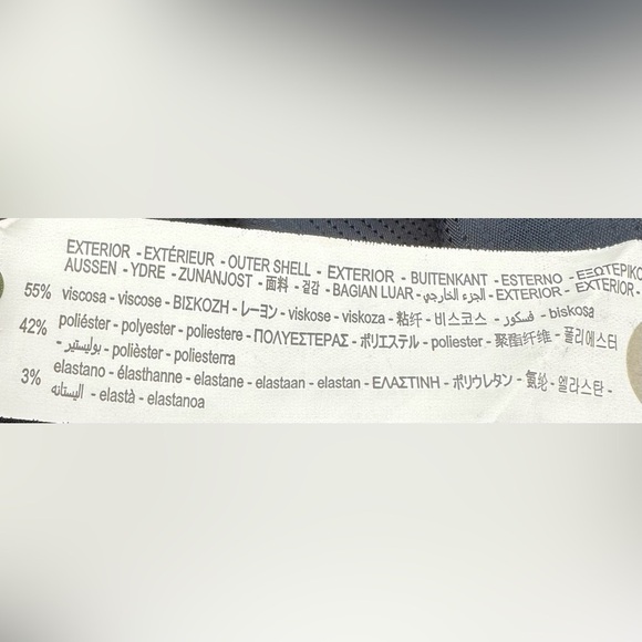 Zara Men's Navy Blue Two Button Blazer Suit Jacket - Picture 12 of 12